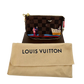 Louis Vuitton Pochette Accessories Xmas 2016 N41667 braun Fullset / sehr gut Louis Vuitton