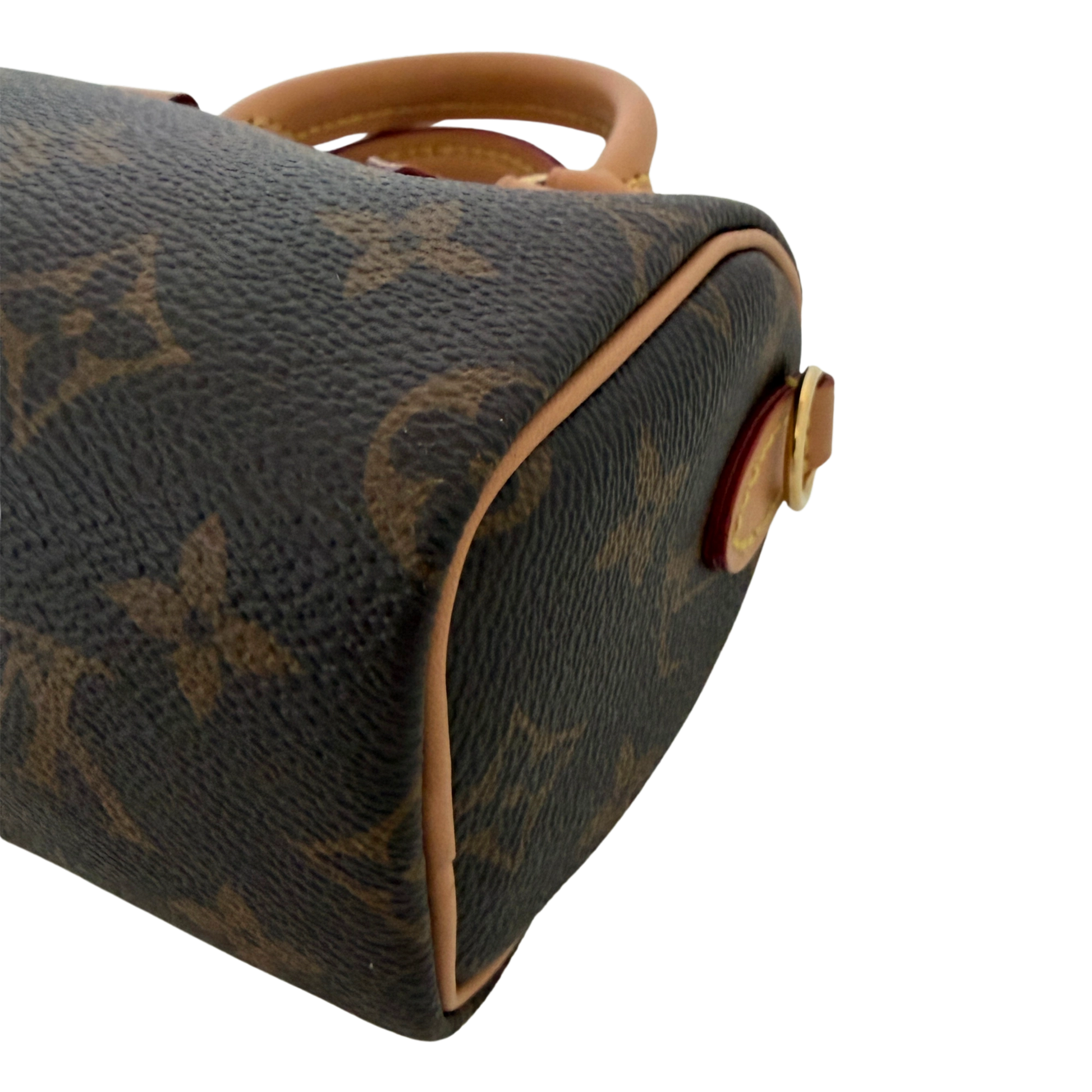 Louis Vuitton Nano Speedy Monogram Canvas braun 2022 M81085 / neuwertig Louis Vuitton