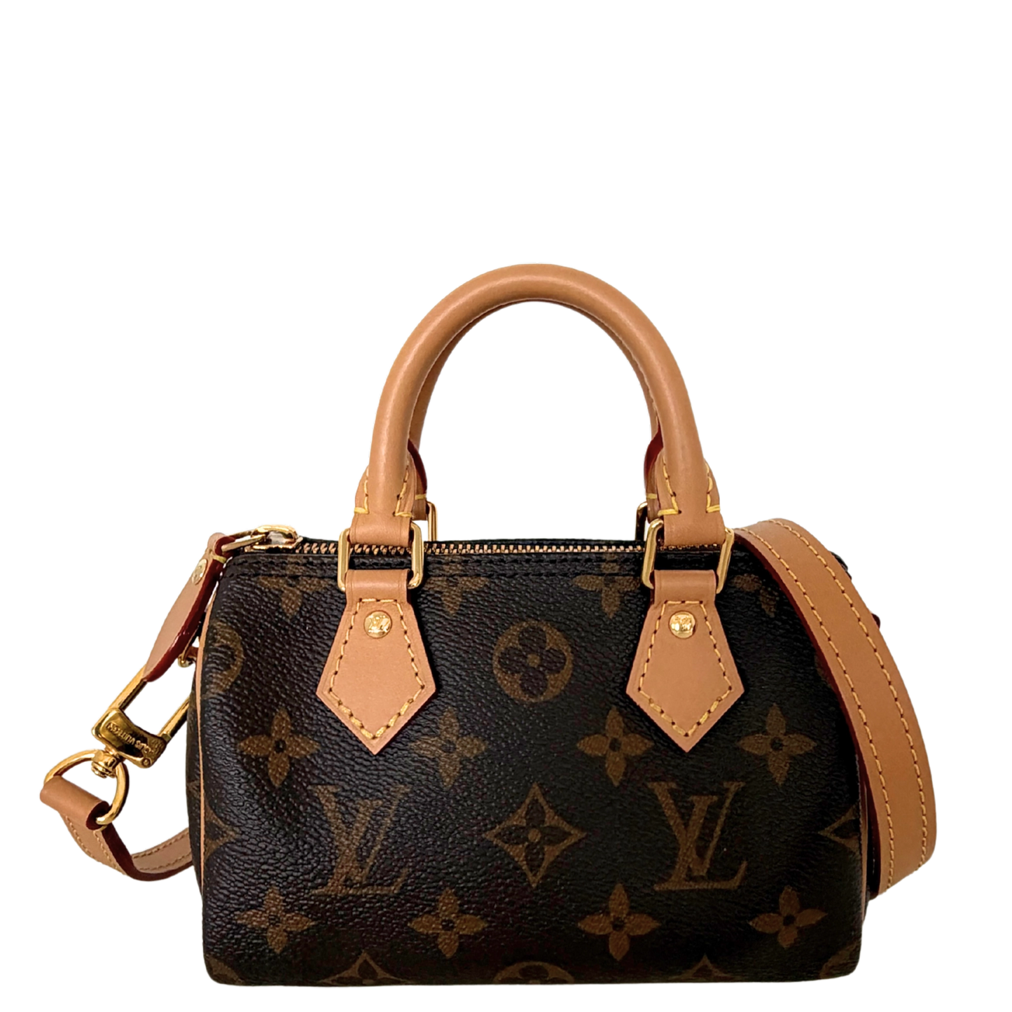 Louis Vuitton Nano Speedy Monogram Canvas braun 2022 M81085 / neuwertig Louis Vuitton