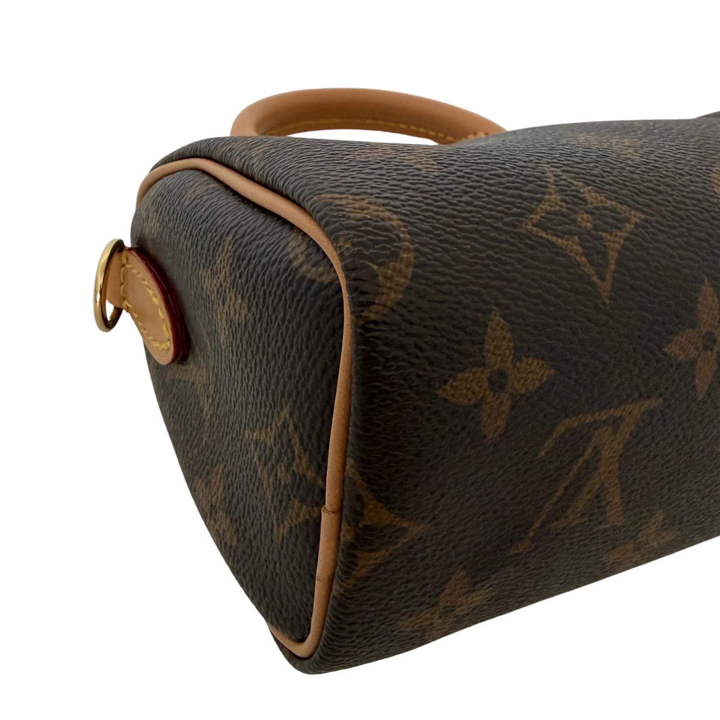 Louis Vuitton Nano Speedy Monogram Canvas braun 2022 M81085 / neuwertig Louis Vuitton