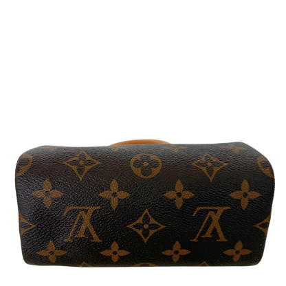 Louis Vuitton Nano Speedy Monogram Canvas braun 2022 M81085 / neuwertig Louis Vuitton