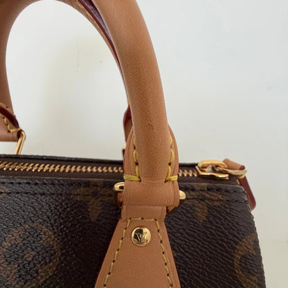 Louis Vuitton Nano Speedy Monogram Canvas braun 2022 M81085 / neuwertig Louis Vuitton