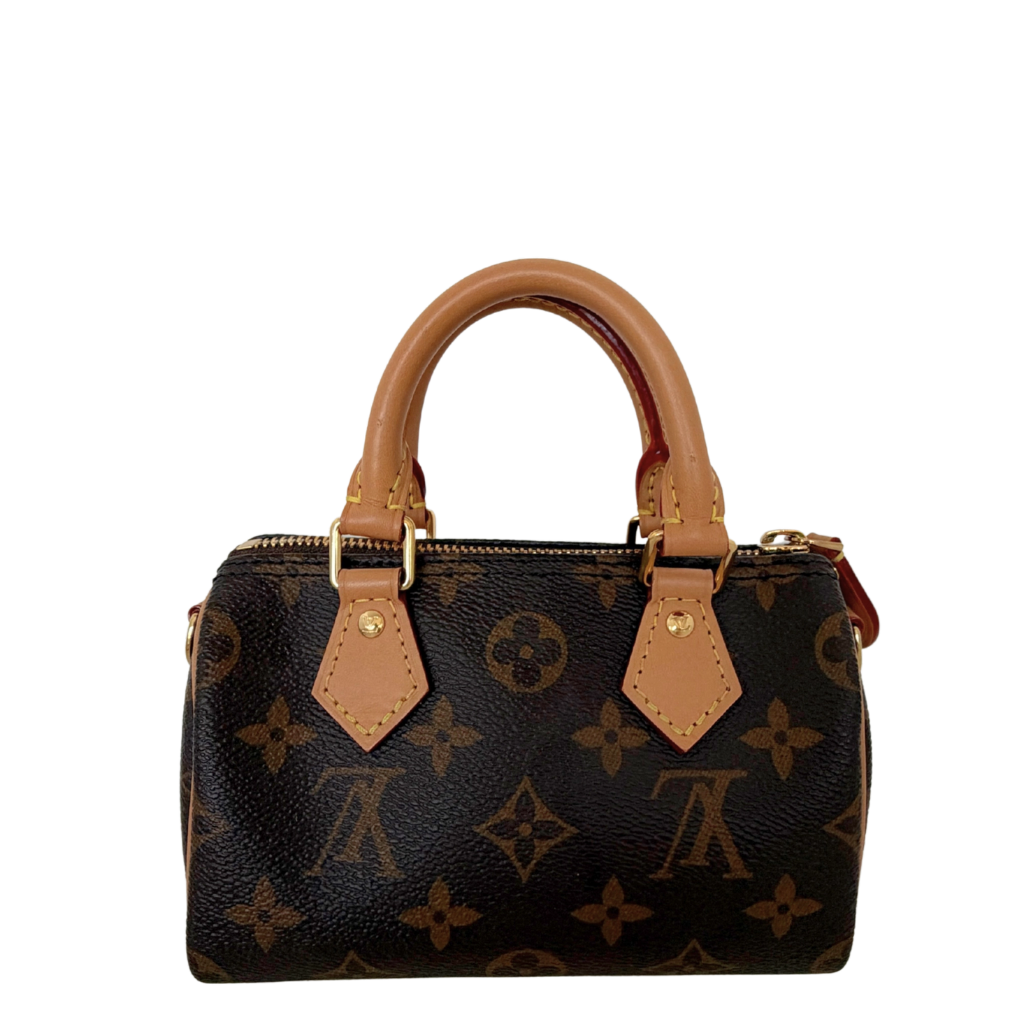 Louis Vuitton Nano Speedy Monogram Canvas braun 2022 M81085 / neuwertig Louis Vuitton