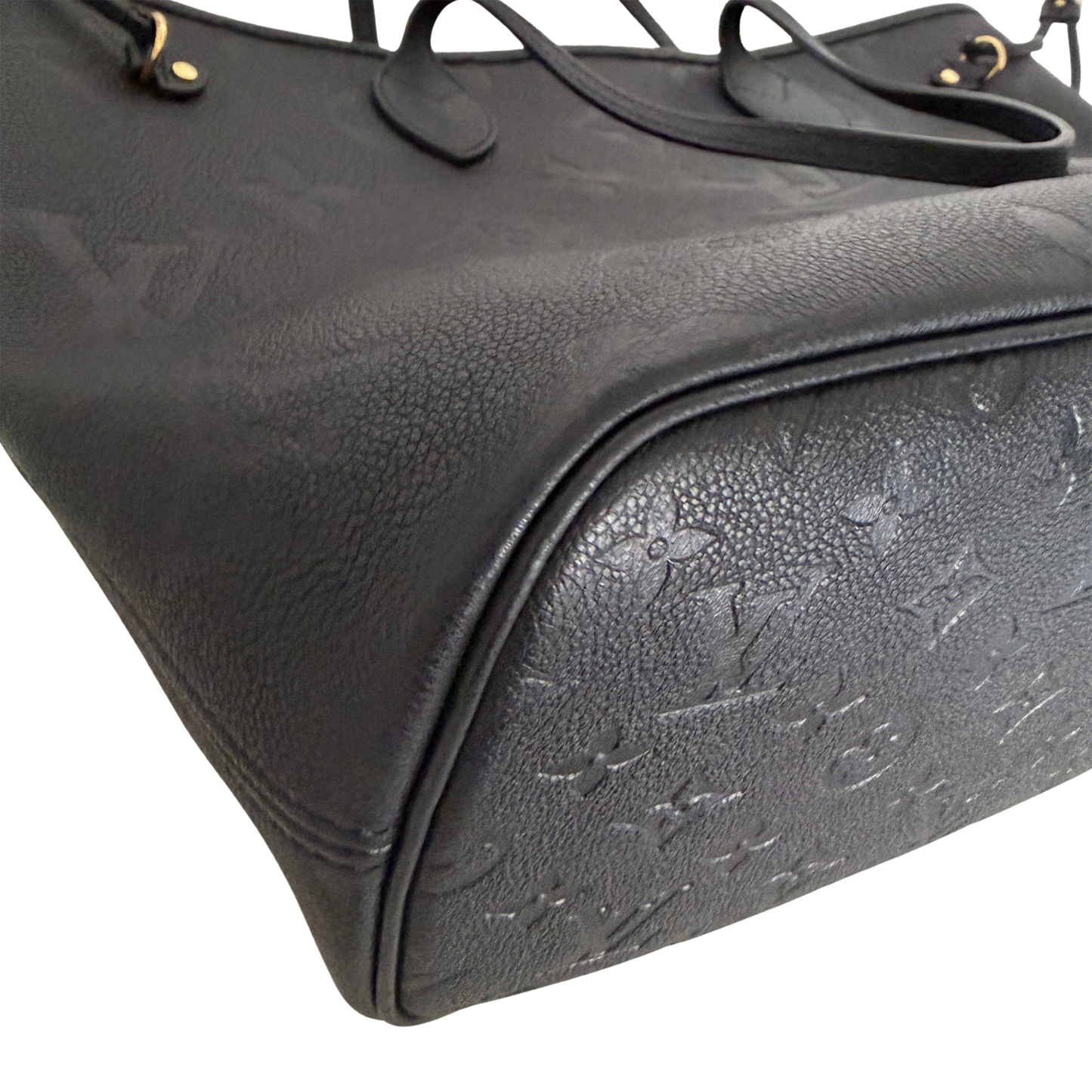 Louis Vuitton Neverfull MM Empreinte Monogram M45685 Schwarz / sehr gut Louis Vuitton
