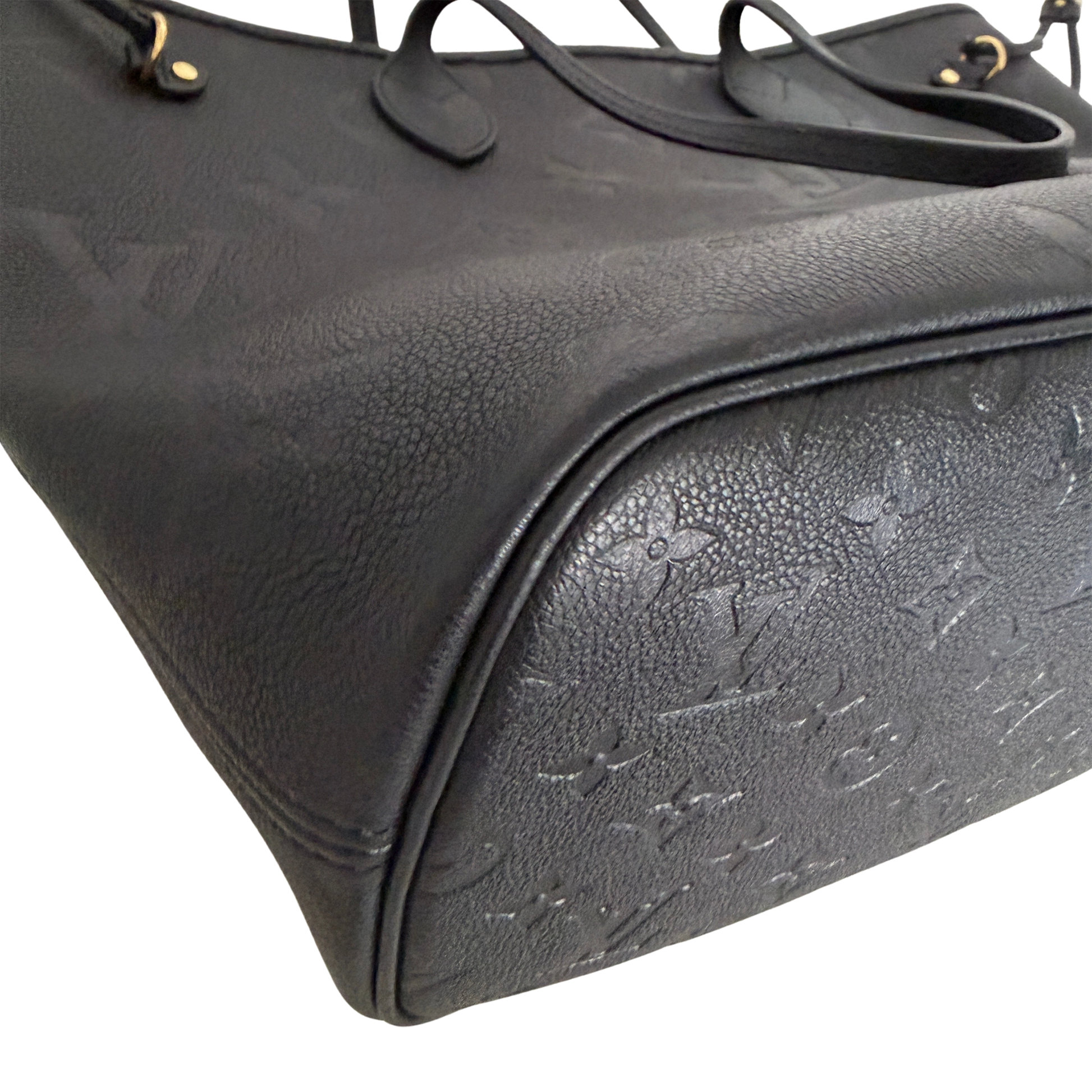 Louis Vuitton Neverfull MM Empreinte Monogram M45685 Schwarz / sehr gut Louis Vuitton