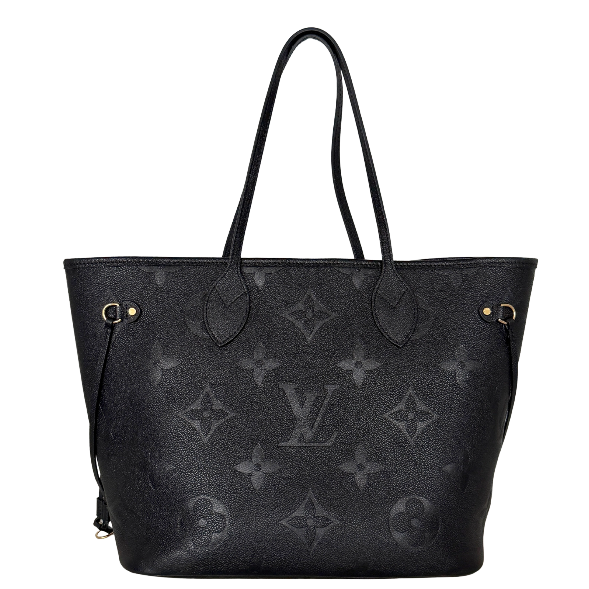 Louis Vuitton Neverfull MM Empreinte Monogram M45685 Schwarz / sehr gut Louis Vuitton