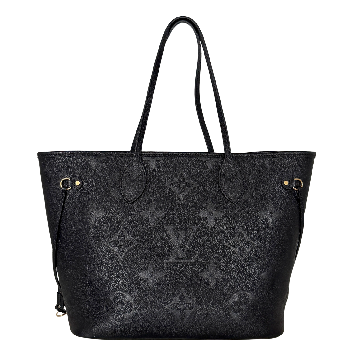 Louis Vuitton Neverfull MM Empreinte Monogram M45685 Schwarz / sehr gut Louis Vuitton