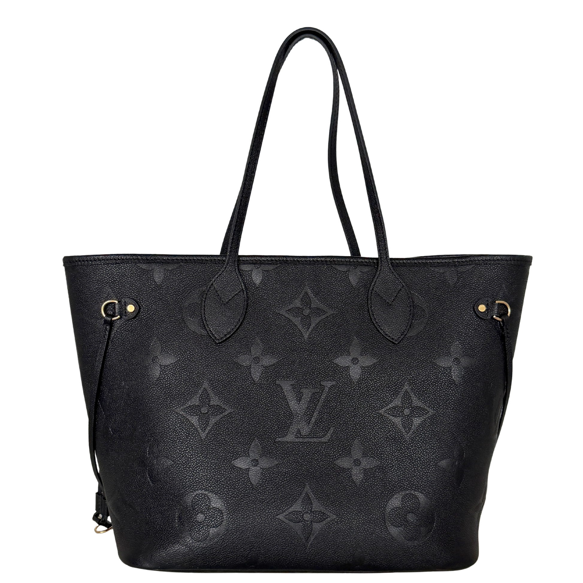 Louis Vuitton Neverfull MM Empreinte Monogram M45685 Schwarz / sehr gut Louis Vuitton