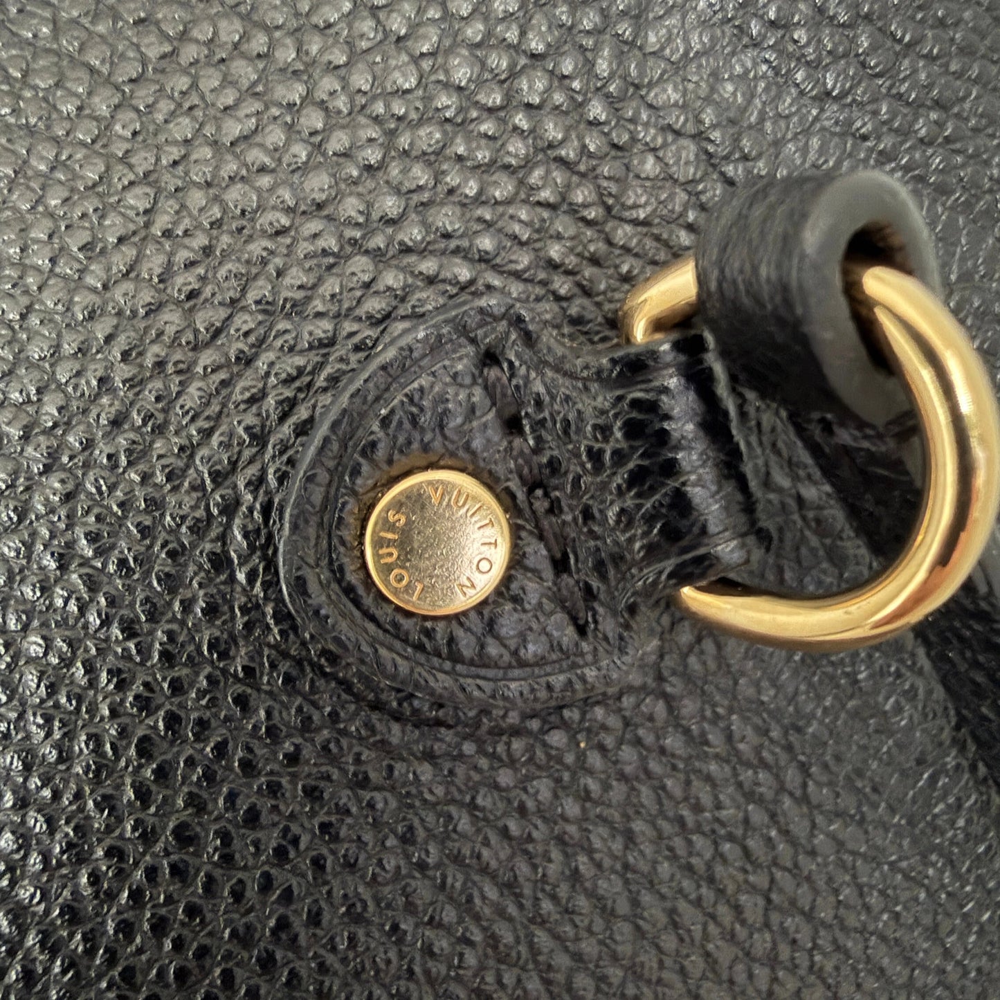 Louis Vuitton Neverfull MM Empreinte Monogram M45685 Schwarz / sehr gut Louis Vuitton