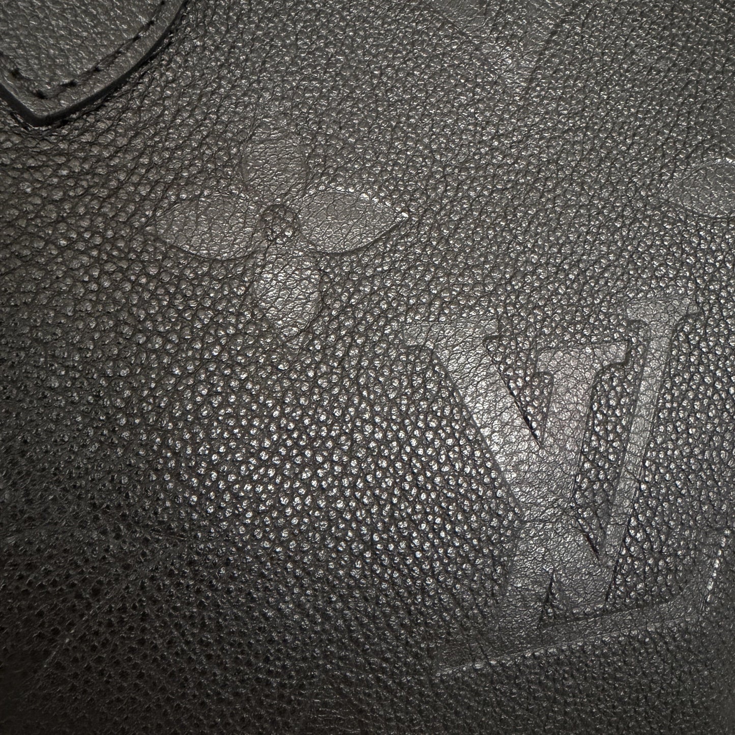 Louis Vuitton Neverfull MM Empreinte Monogram M45685 Schwarz / sehr gut Louis Vuitton