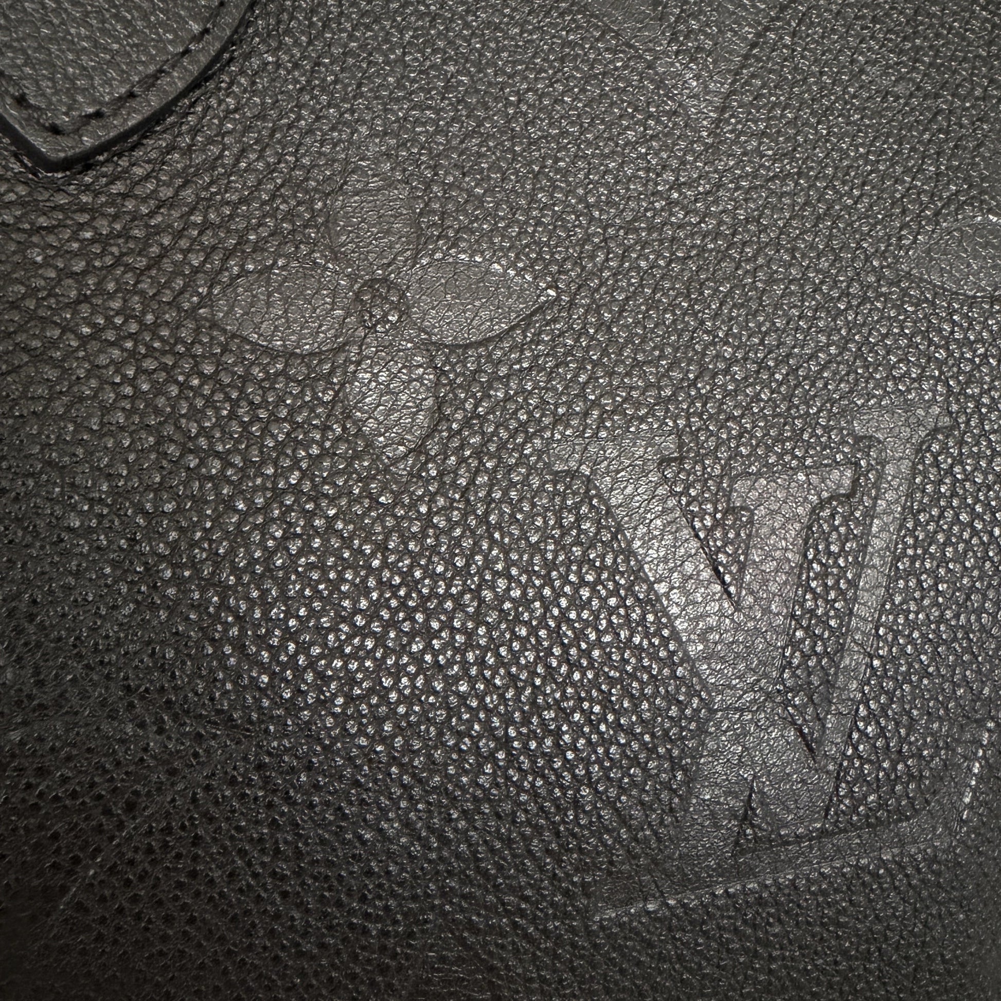 Louis Vuitton Neverfull MM Empreinte Monogram M45685 Schwarz / sehr gut Louis Vuitton