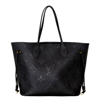 Louis Vuitton Neverfull MM Empreinte Monogram M45685 Schwarz / sehr gut Louis Vuitton