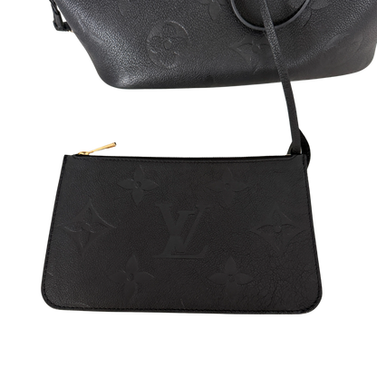 Louis Vuitton Neverfull MM Empreinte Monogram M45685 Schwarz / sehr gut Louis Vuitton