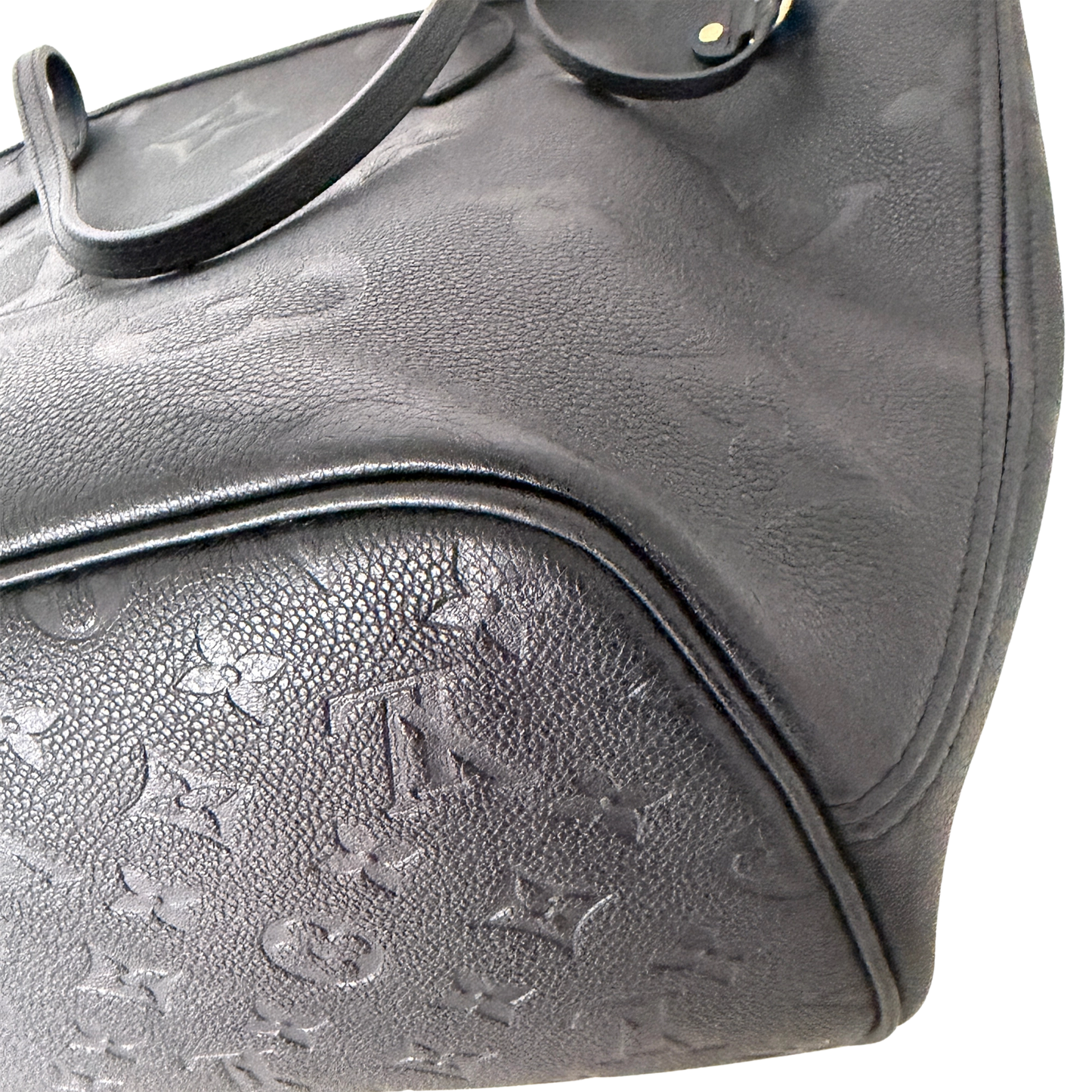 Louis Vuitton Neverfull MM Empreinte Monogram M45685 Schwarz / sehr gut Louis Vuitton