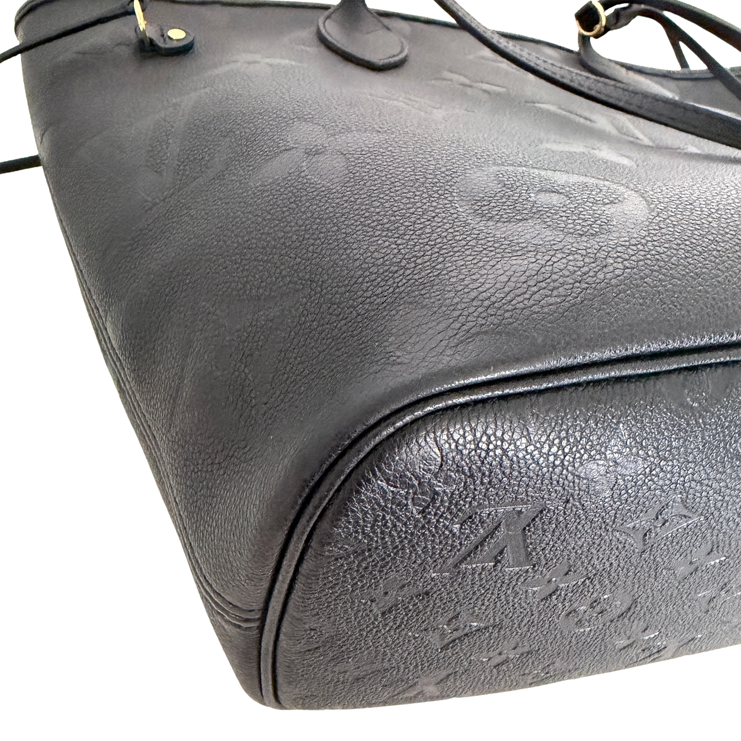 Louis Vuitton Neverfull MM Empreinte Monogram M45685 Schwarz / sehr gut Louis Vuitton