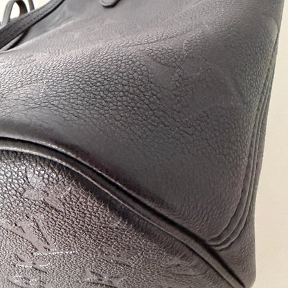 Louis Vuitton Neverfull MM Empreinte Monogram M45685 Schwarz / sehr gut Louis Vuitton