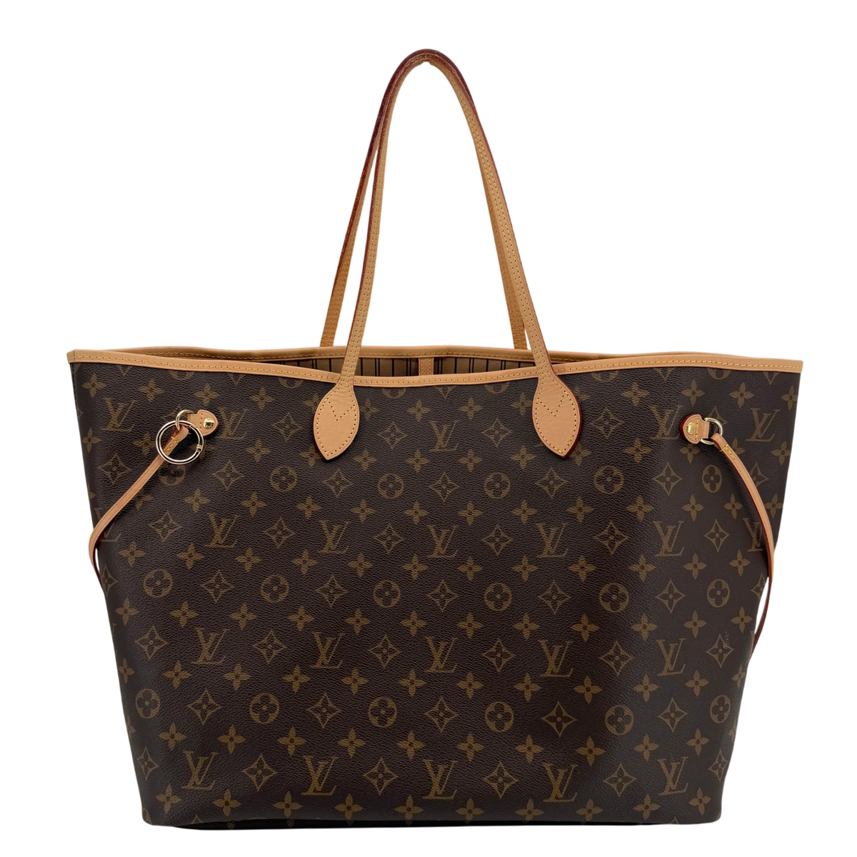 Louis Vuitton Neverfull GM Monogram Canvas Braun mit Pochette