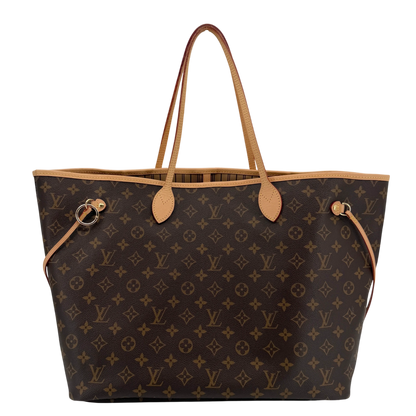 Louis Vuitton Neverfull GM Monogram Canvas Braun mit Pochette
