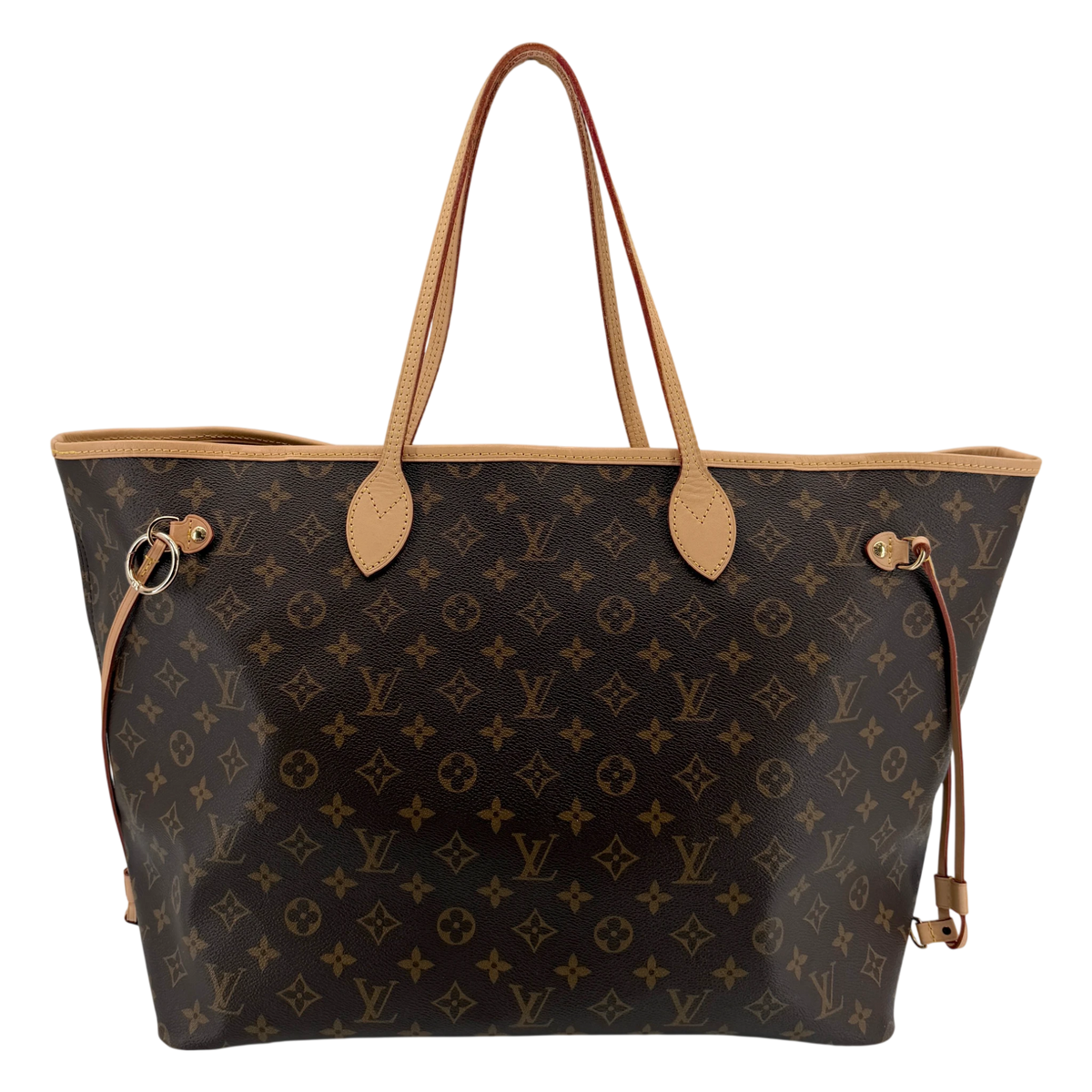 Louis Vuitton Neverfull GM Monogram Canvas Braun mit Pochette – Ansicht 3