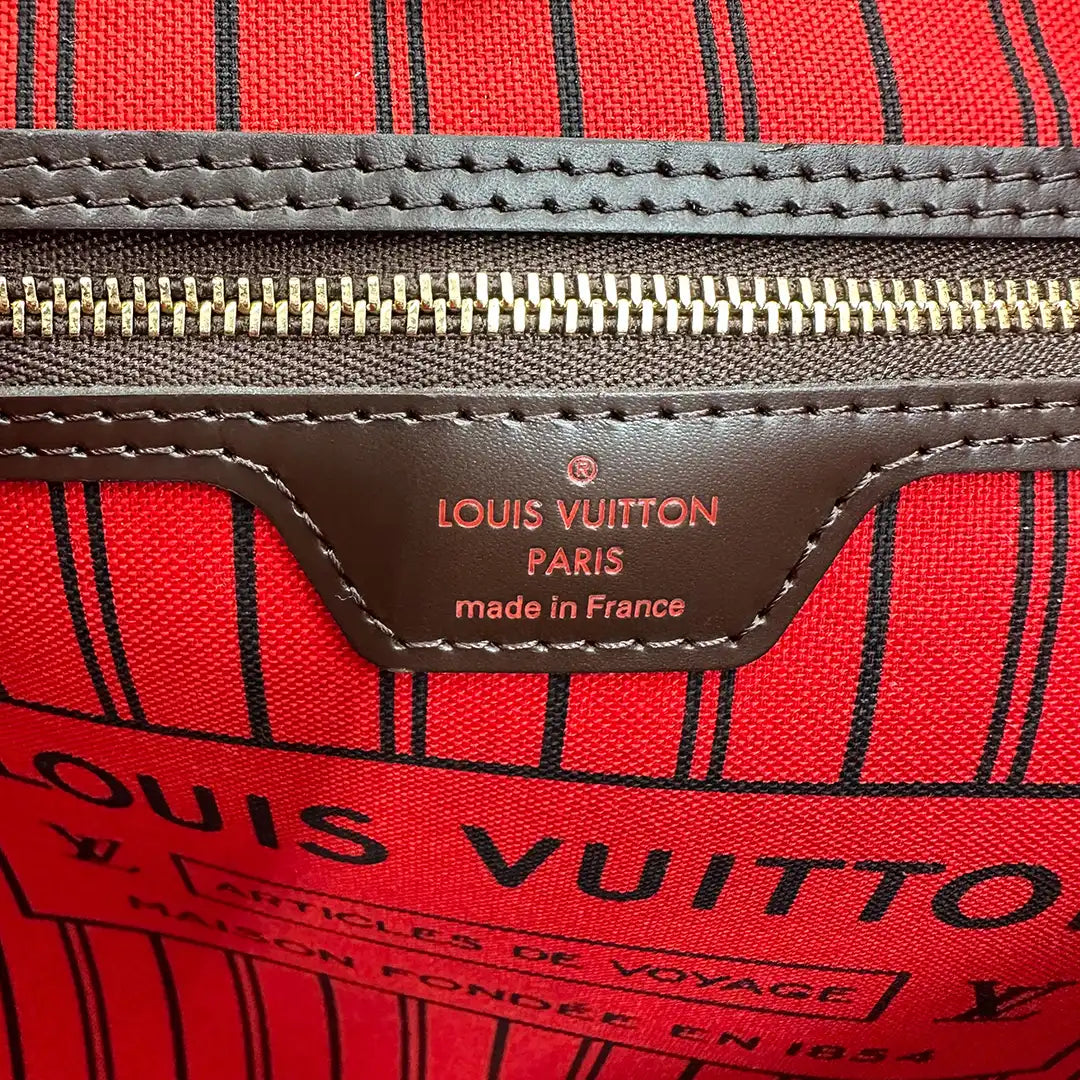 Louis Vuitton Neverfull GM Damier Ebene N41357 Fullset / sehr gut Louis Vuitton