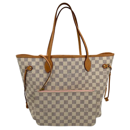 Louis Vuitton Neverfull MM Damier Azur 2018 / sehr gut Louis Vuitton