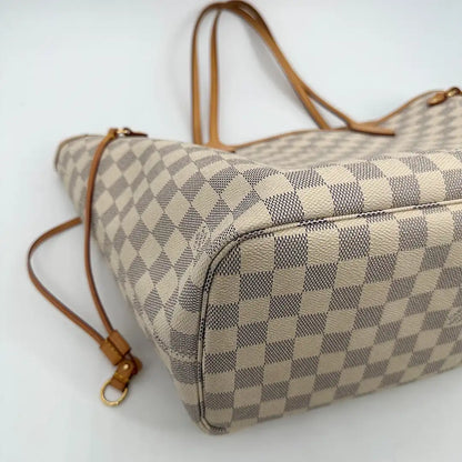 Louis Vuitton Neverfull MM Damier Azur 2018 / sehr gut Louis Vuitton