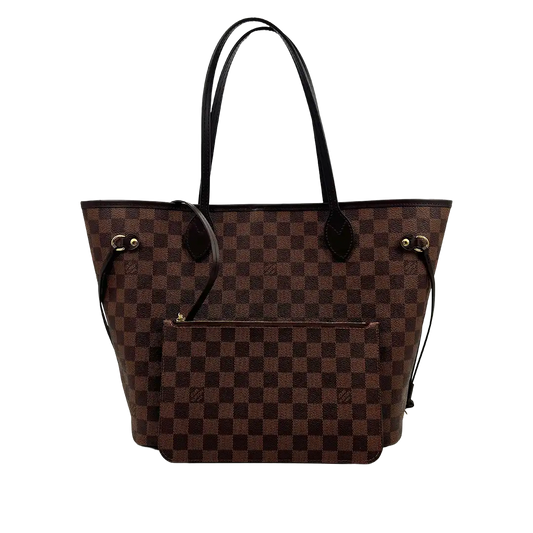 Louis Vuitton Neverfull MM N41358 Damier Ebene Canvas / sehr gut Louis Vuitton