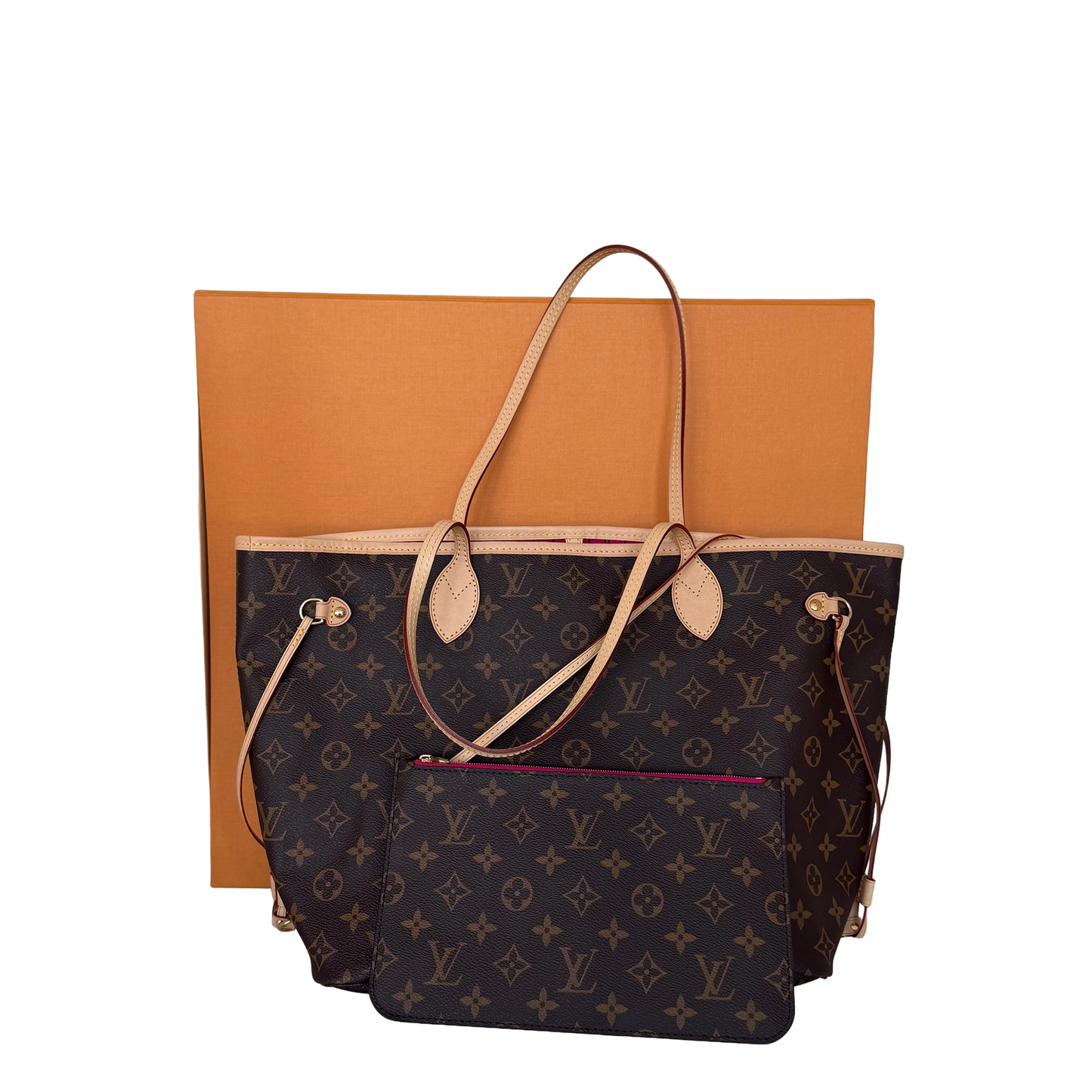 Louis Vuitton Neverfull Monogram MM Pivoine / neuwertig Echtheitscheck