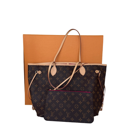 Louis Vuitton Neverfull Monogram MM Pivoine / neuwertig Echtheitscheck