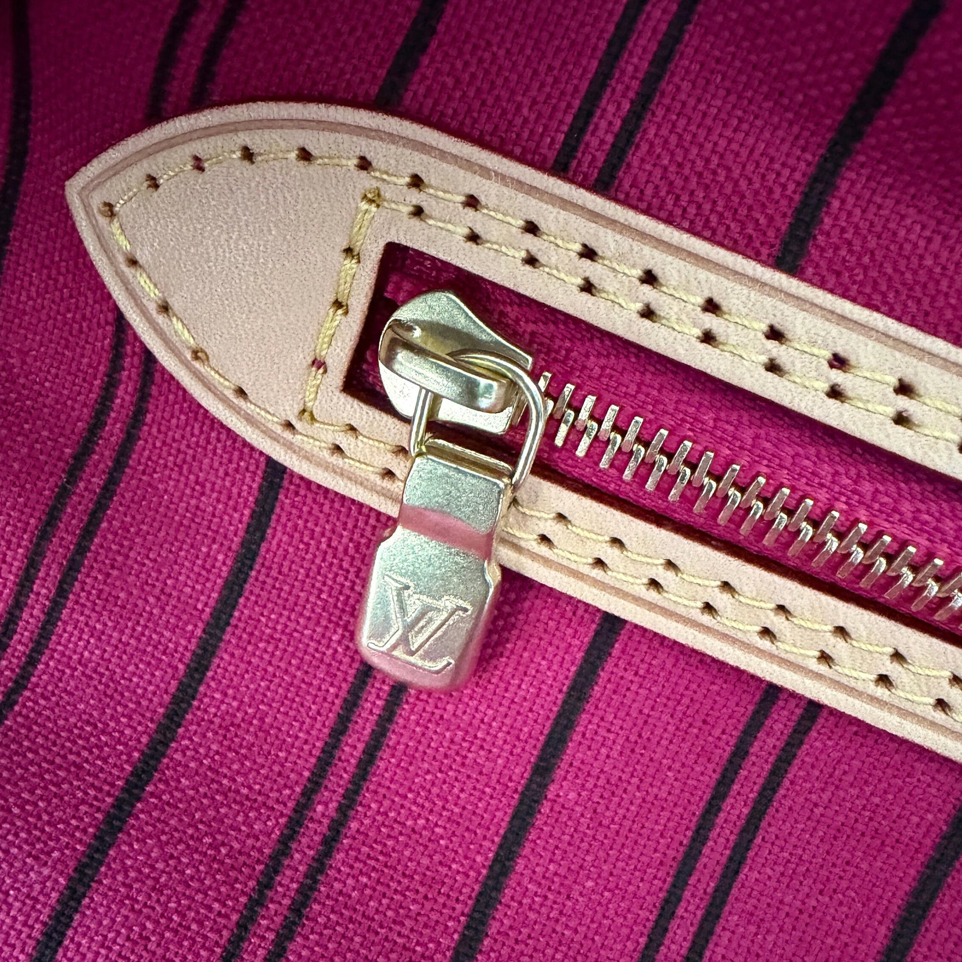 Louis Vuitton Neverfull Monogram MM Pivoine / neuwertig Echtheitscheck