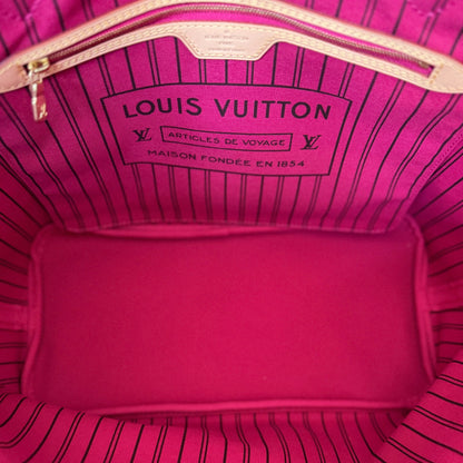 Louis Vuitton Neverfull Monogram MM Pivoine / neuwertig Echtheitscheck