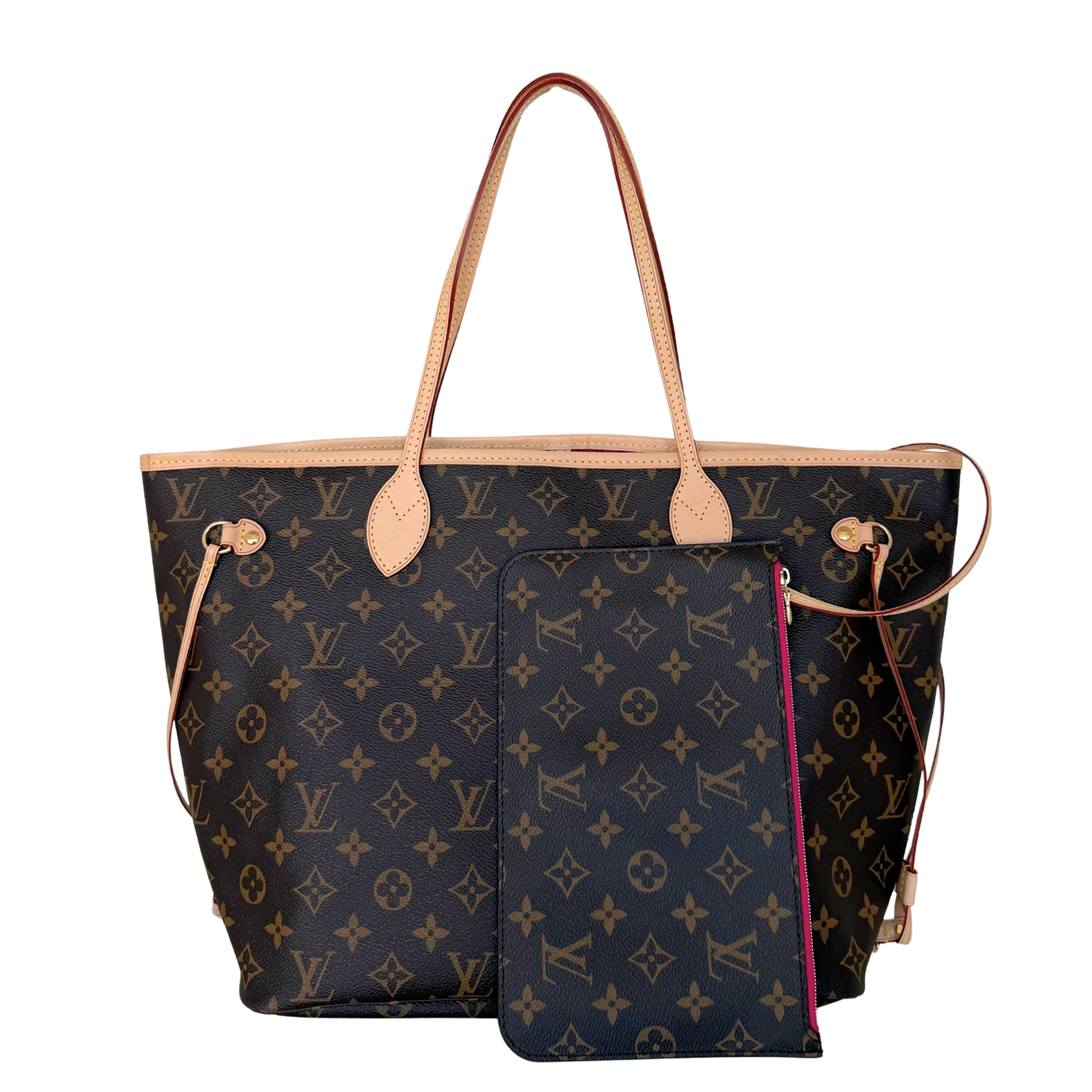 Louis Vuitton Neverfull Monogram MM Pivoine / neuwertig Echtheitscheck