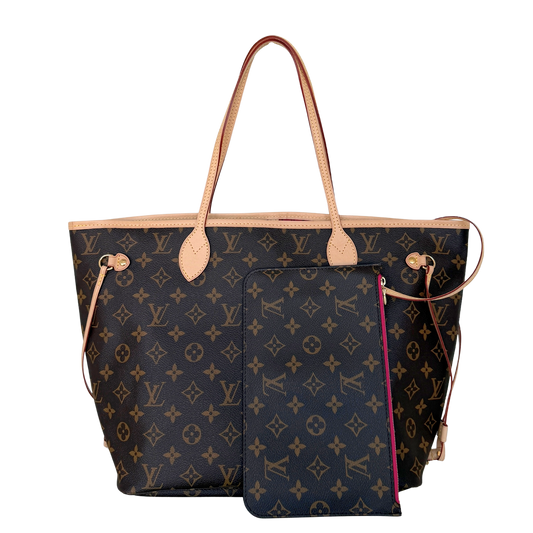 Louis Vuitton Neverfull Monogram MM Pivoine / neuwertig Echtheitscheck