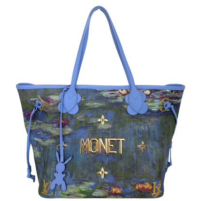 Louis Vuitton x Jeff Koons Neverfull MM Masters Monet Fullset / neuwertig Louis Vuitton