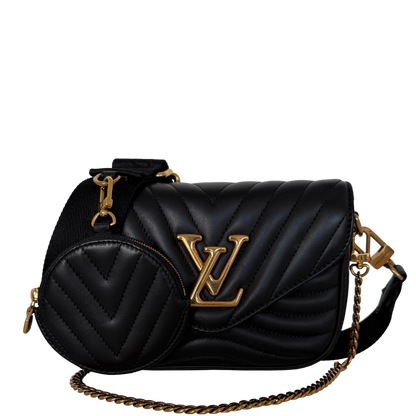 Louis Vuitton New Wave Multi Pochette Leder Fullset / sehr gut Louis Vuitton