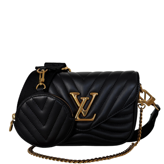 Louis Vuitton New Wave Multi Pochette Leder Fullset / sehr gut Louis Vuitton