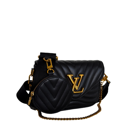 Louis Vuitton New Wave Multi Pochette Leder Fullset / sehr gut Louis Vuitton