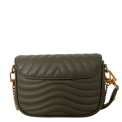 Louis Vuitton New Wave Multi Pochette Leder khaki / neuwertig Louis Vuitton