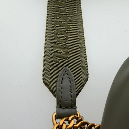 Louis Vuitton New Wave Multi Pochette Leder khaki / neuwertig Louis Vuitton