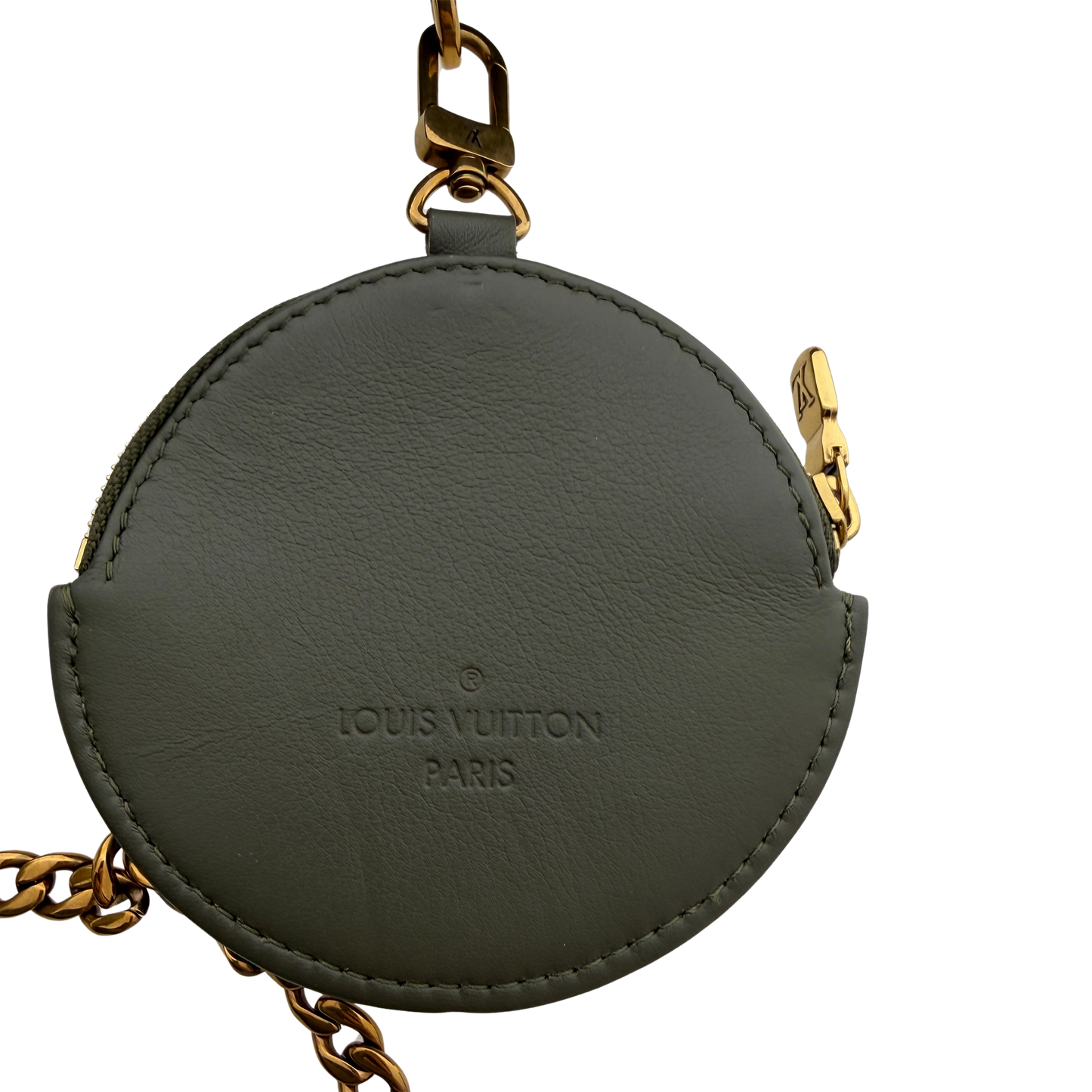 Louis Vuitton New Wave Multi Pochette Leder khaki / neuwertig Louis Vuitton