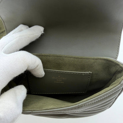 Louis Vuitton New Wave Multi Pochette Leder khaki / neuwertig Louis Vuitton