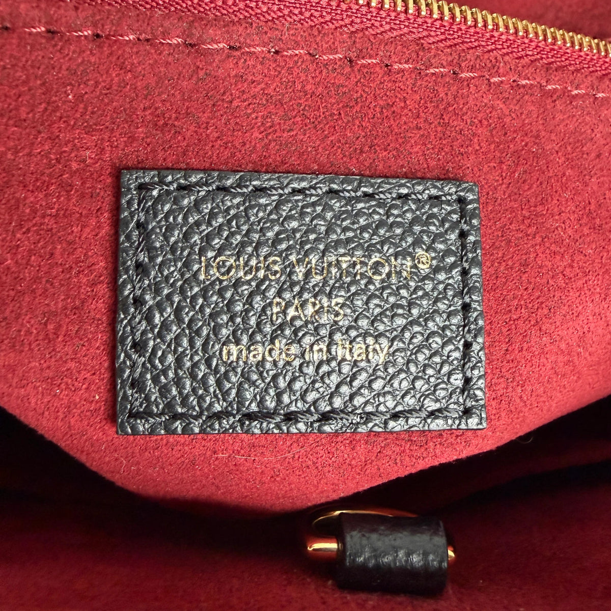Louis Vuitton OnTheGo PM Bicolor Monogram Empreinte Schwarz Beige Louis Vuitton