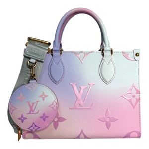 Louis Vuitton OnTheGo PM Giant Monogram Sunrise Pastel Fullset