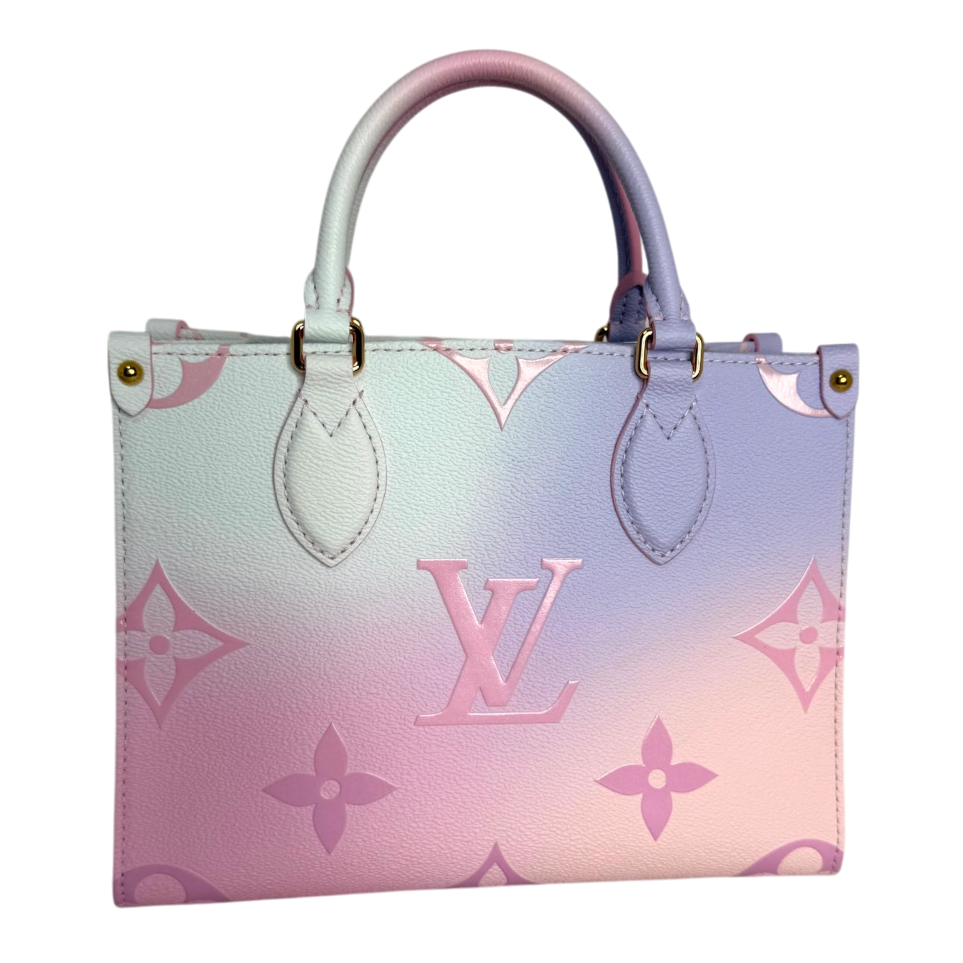 Louis Vuitton OnTheGo PM Giant Monogram Sunrise Pastel Fullset Louis Vuitton