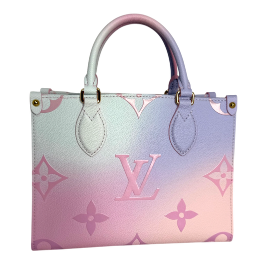 Louis Vuitton OnTheGo PM Giant Monogram Sunrise Pastel Fullset Louis Vuitton