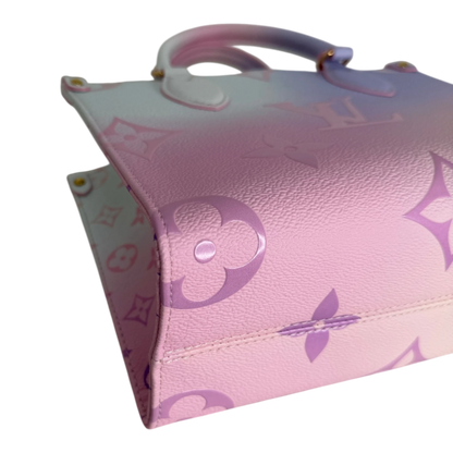 Louis Vuitton OnTheGo PM Giant Monogram Sunrise Pastel Fullset Louis Vuitton