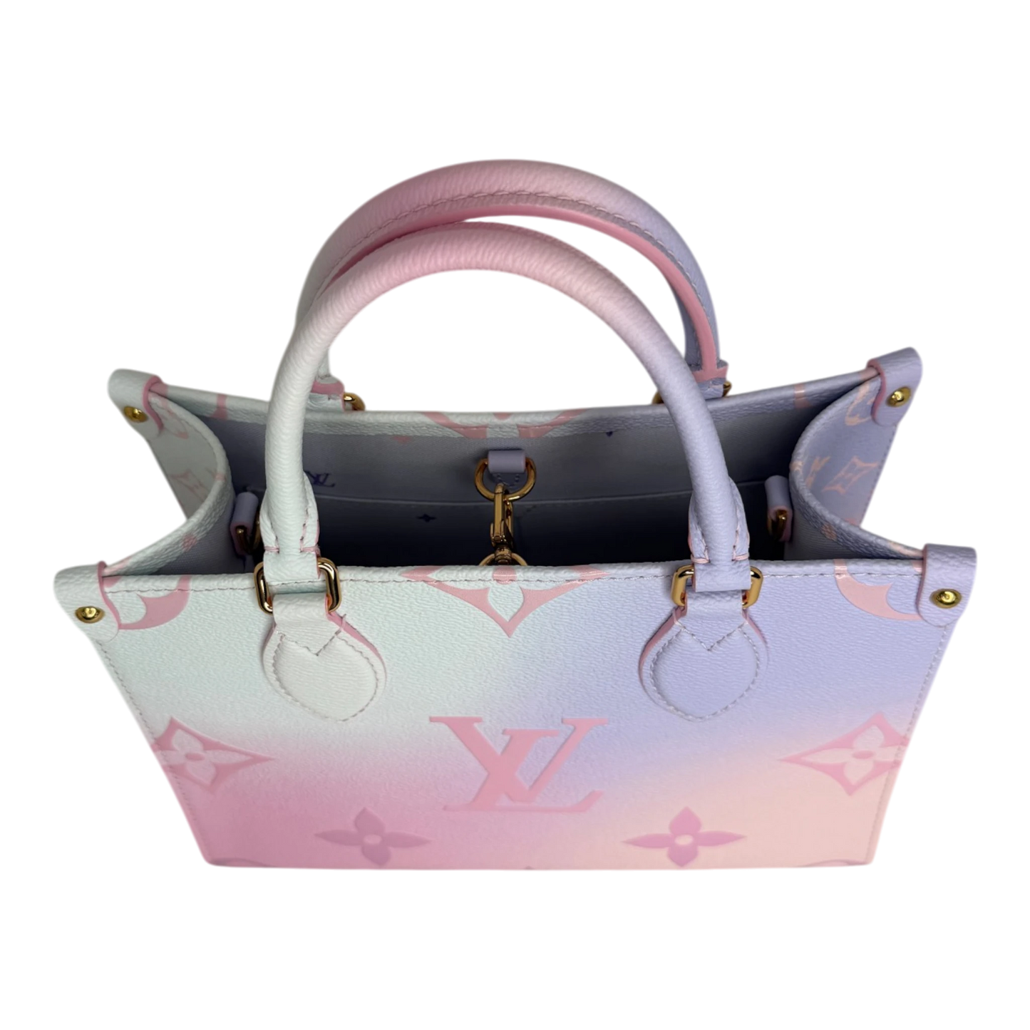 Louis Vuitton OnTheGo PM Giant Monogram Sunrise Pastel Fullset Louis Vuitton