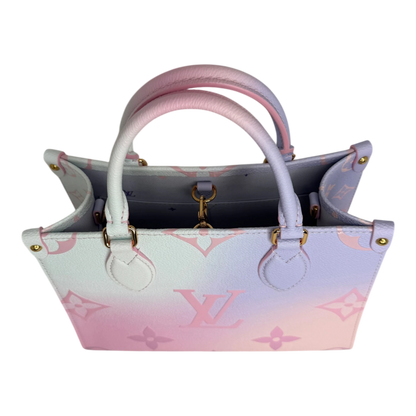 Louis Vuitton OnTheGo PM Giant Monogram Sunrise Pastel Fullset Louis Vuitton