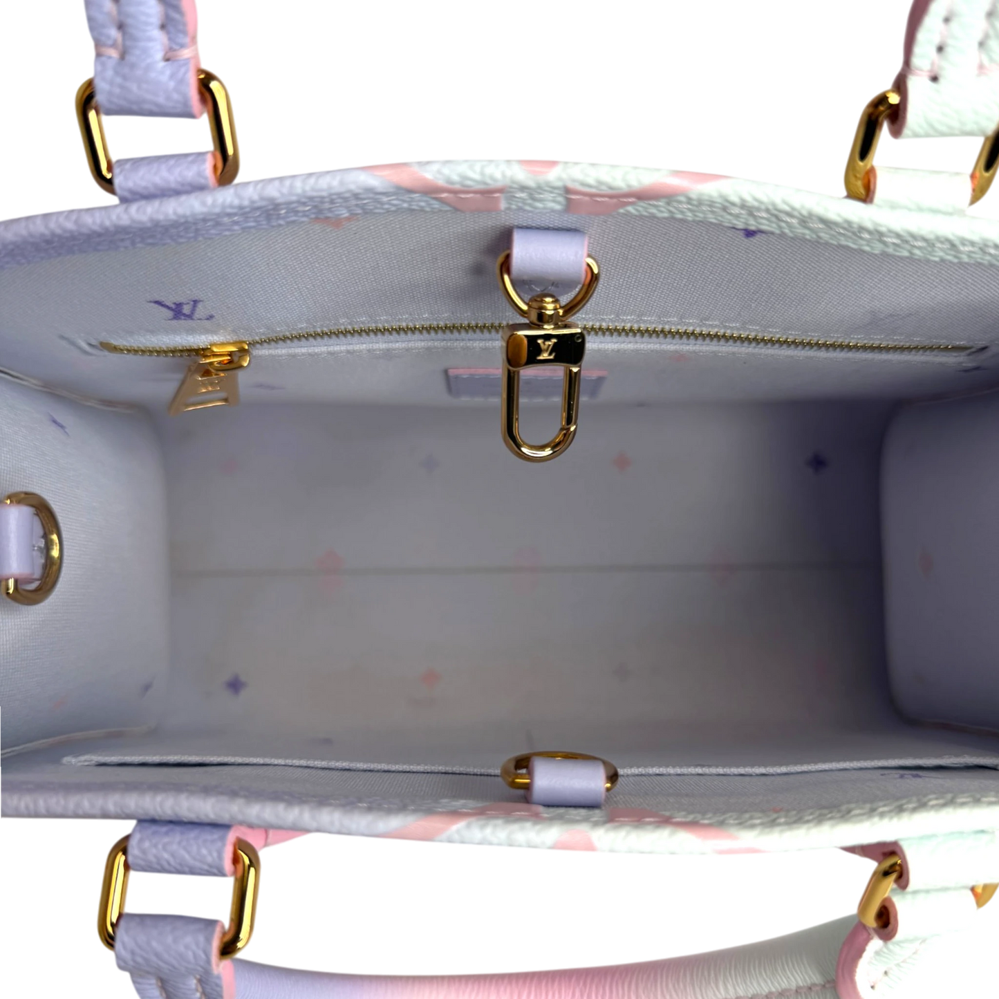 Louis Vuitton OnTheGo PM Giant Monogram Sunrise Pastel Fullset Louis Vuitton