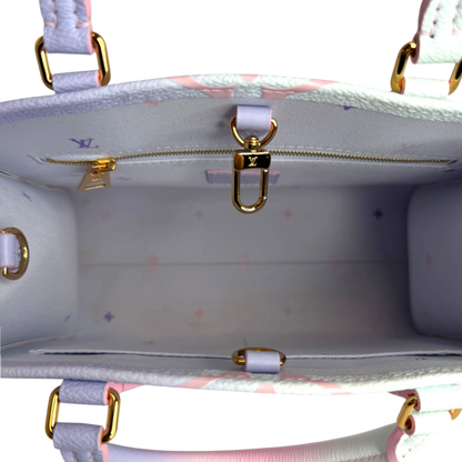 Louis Vuitton OnTheGo PM Giant Monogram Sunrise Pastel Fullset Louis Vuitton